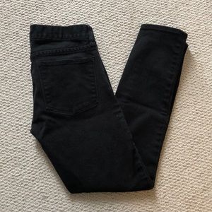 J Crew Black Toothpick Skinny Jeans Size 24